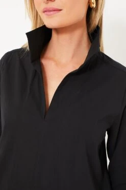 Black Margot Stand Collar Blouse -Loeffler Randall Store F4uJ65j6wyFnd2ViiSMKU9F4Iygh8mJl 1