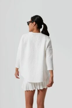 White Fleur Ally Swing Sweatshirt -Loeffler Randall Store FVdJcx60BAvsRNB2kMWLW5Hzuqe8OT7J 1