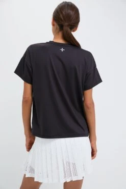 Black Short Sleeve Performance Jersey Ryan Boyfriend Tee -Loeffler Randall Store FZR4326XFWgvji13ZwmNVU3JCqyNihLv 1