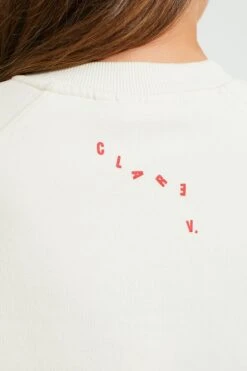 Cream With Bright Poppy Oui Sweatshirt -Loeffler Randall Store FaNx3XX3HCc0ndArNwnTaUCOItbIGhNq 1