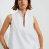 White Sleeveless Celeste Top -Loeffler Randall Store Fen30In7CKpyo1tdf1nUUsAuXGER5Ozf 1