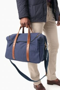 Navy Canvas Heritage Commuter Duffel -Loeffler Randall Store FibE01Nyynm6mZvz8D8IyfIFZJq1BECh 1