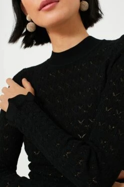 Black Rue Fine Knit Gauge High Neck Sweater -Loeffler Randall Store Fr0P79CWnIizIUfoPkvy8cwSNpJhqIC5 1