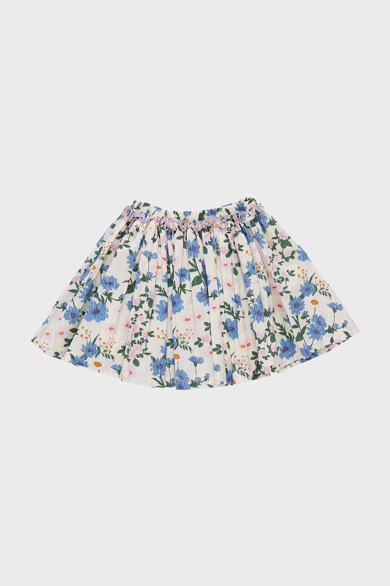 Melon Daisy Floral Gianna Skirt 1 Melon Daisy Floral Gianna Skirt