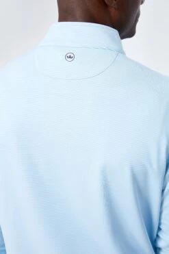 Peter Millar Cottage Blue Perth Sugar Stripe Performance Quarter-Zip 10 Peter Millar Cottage Blue Perth Sugar Stripe Performance Quarter-Zip -Loeffler Randall Store G6NpXYEHlx48DEBloI3VwHUgQxhSCZky 1
