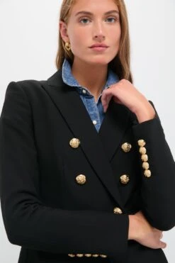 Veronica Beard Black Miller Dickey Jacket -Loeffler Randall Store GEZd3lmEUqVxiPybNUa78GHlfSEvKhax 1