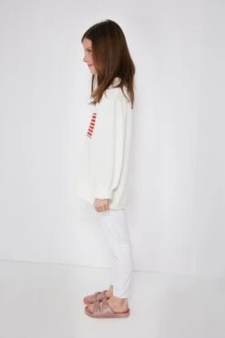 Kid's Ivory Americana Sweater -Loeffler Randall Store GHVJIlnK9ekLD031e1JheXjwswqUXRWE 1