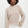 Taupe Fringe Cable Knit Carly Sweater 16 Taupe Fringe Cable Knit Carly Sweater -Loeffler Randall Store GLpVrI0f8Ul2fyhavqSflmryDYxQCLCa 1