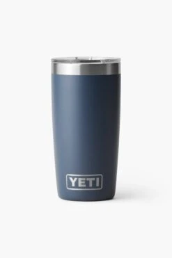 Yeti Navy Rambler 10 Oz Tumbler W/MS Lid