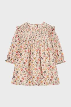 Louise Misha Cream Wild Flowers Saralou Dress