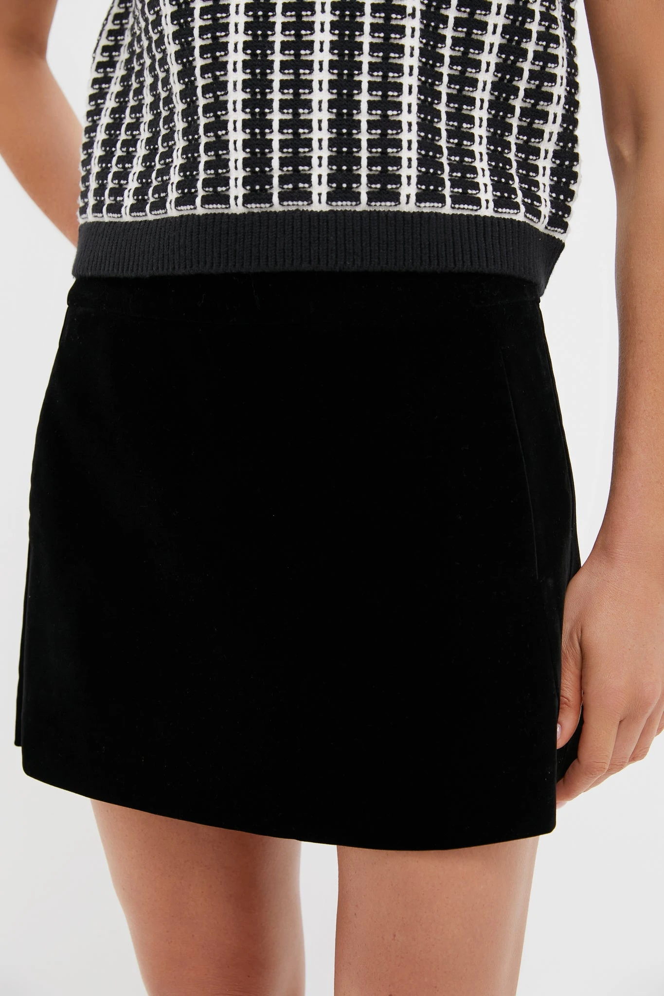Black Velvet Grace Mini Skort 5 Black Velvet Grace Mini Skort - Image 5