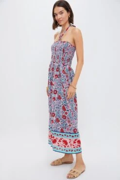 Mauve And Rose Wildflower Smocked Lisbon Caftan -Loeffler Randall Store HAbQ5d1GJy8nAPlaCLhS3A5Teogaxtcb 1