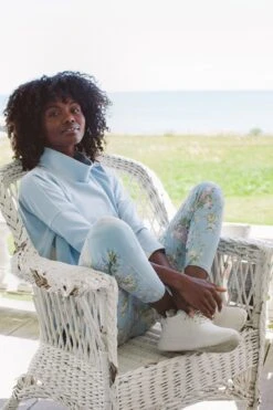 Breezy Blue Ally Swing Sweatshirt -Loeffler Randall Store HB2E4pYV1zjpbkADHjB16hLHPSGfFnvo 1