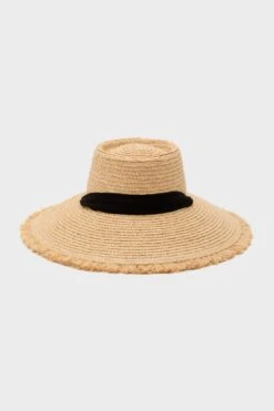 Natural Raffia Fray Paloma Sunhat