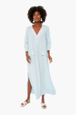 Light Blue Carolina Caftan