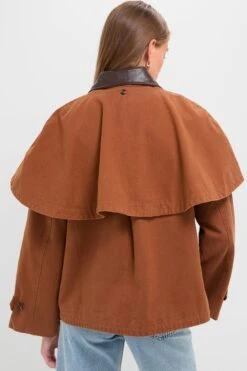 Camel Carolyn Workwear Cape Jacket 10 Camel Carolyn Workwear Cape Jacket -Loeffler Randall Store HRYoBd4gwA07IEfsmAO6h36Pog9eLdZ7 1