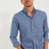 Navy Skies Check Movement Shirt -Loeffler Randall Store HSw8PWZgwB3OEQs40AOLay92taKJYAHk 1
