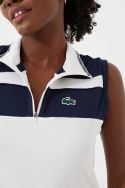 Blanc 1/4 Zip Performance Tennis Dress -Loeffler Randall Store HUOejNXhbXkXSJtTcUMzySoykZ5P4PS6 1