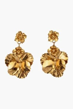 Gold Samara Earrings