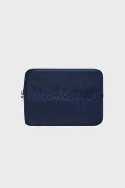 Sapphire Large Makeup Pouch