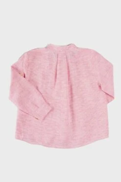 Lawrence Striped Mao Collar Long Sleeve Shirt In Red -Loeffler Randall Store HqGDv0Re3dRBkUIRVYMliufMUekPimYx 1