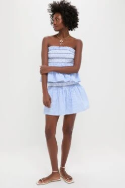 Smocked Seersucker Palerma Skirt -Loeffler Randall Store I0aZldseleoBqsmourK6H2nxlWGRbBvS 1