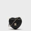 CHANEL Black Mini Lambskin CC In Love Heart Crossbody -Loeffler Randall Store I2tqjeUh6DInK7fZg0uPnU2Uw6BGyuGP 1