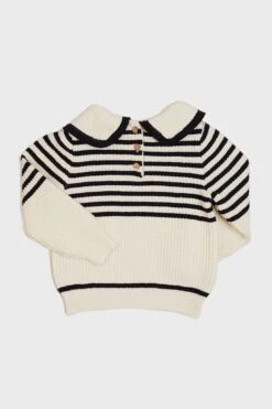 Mariner Collar Bold Stripe Jumper In White -Loeffler Randall Store IFjPlCjxl3lcr6sB7wwLjIlvkT6Fd3Xw 1