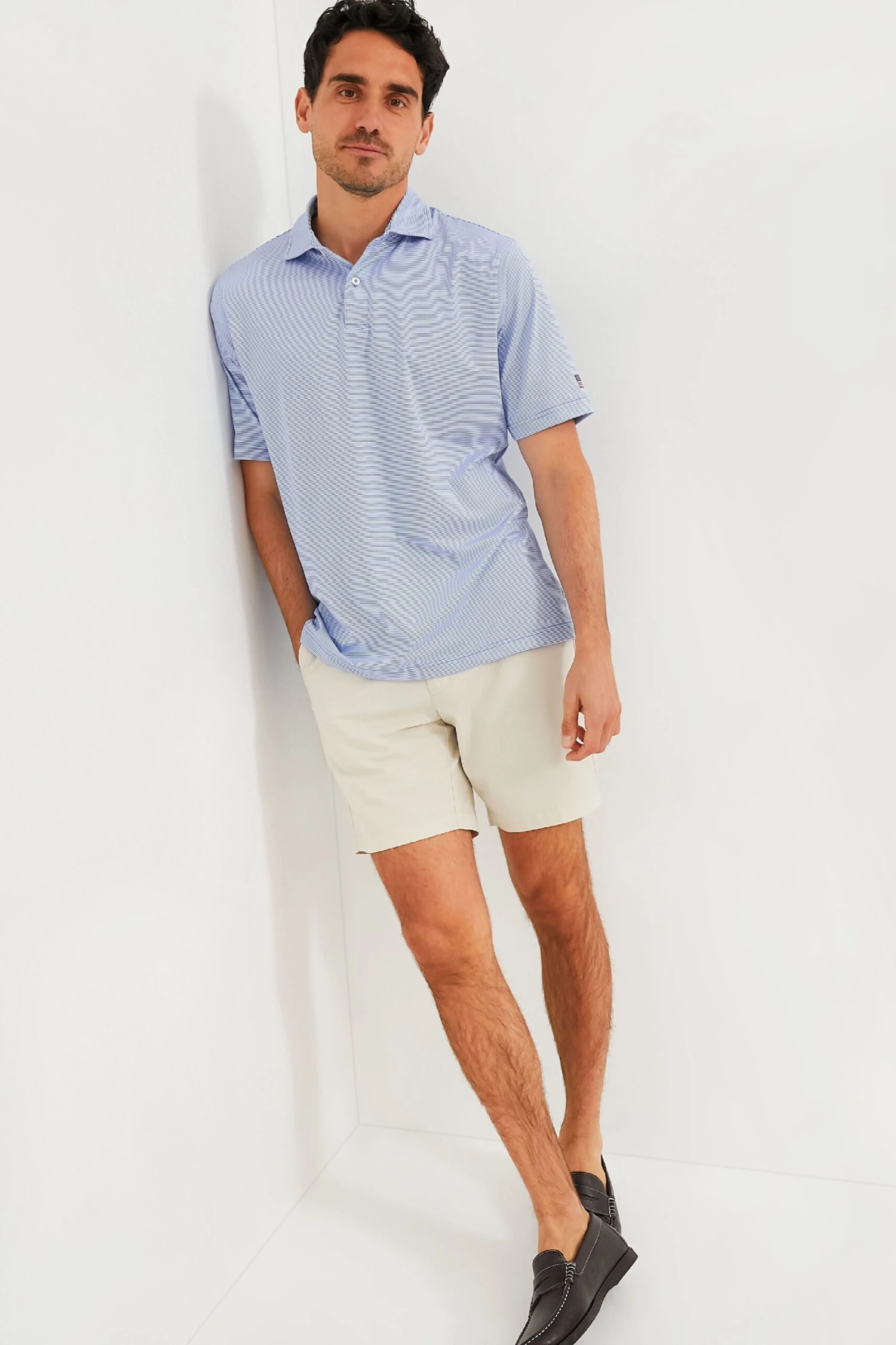 Chocolate Pebbled Penny Loafer 3 Chocolate Pebbled Penny Loafer - Image 3