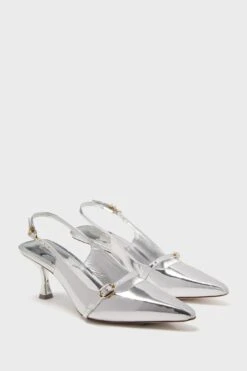 Silver Specchio Ines Pump -Loeffler Randall Store IfBEJc1fYhkov6pW4w6UMEc3K58hJa4x 1