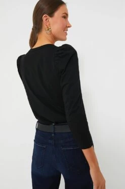 Black Vesty Long Sleeve Crewneck 9 Black Vesty Long Sleeve Crewneck -Loeffler Randall Store Igz5GIi3UI1eW8eK5RAuCoiQkNWRZ7CD 1