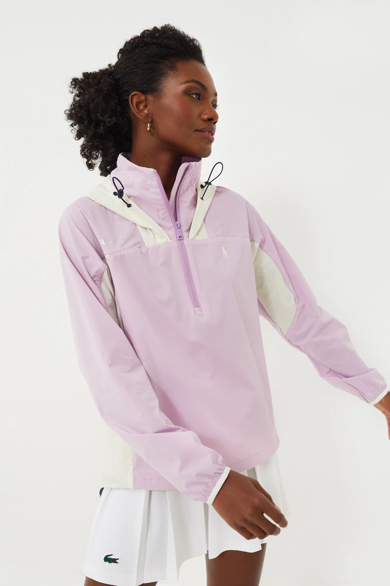 Packable Anorak Quarter Zip Coat 1 Packable Anorak Quarter Zip Coat