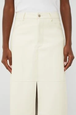 Ecru Vegan Leather Midi Skirt 9 Ecru Vegan Leather Midi Skirt -Loeffler Randall Store J3e6DqOtylcLUJTFQxUPBDp1gkCkivOo 1