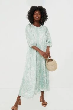 Seafoam Sullivan Maxi Dress -Loeffler Randall Store JA2aZznVUTVNHjntipiFGJUiz8Tjex53 1