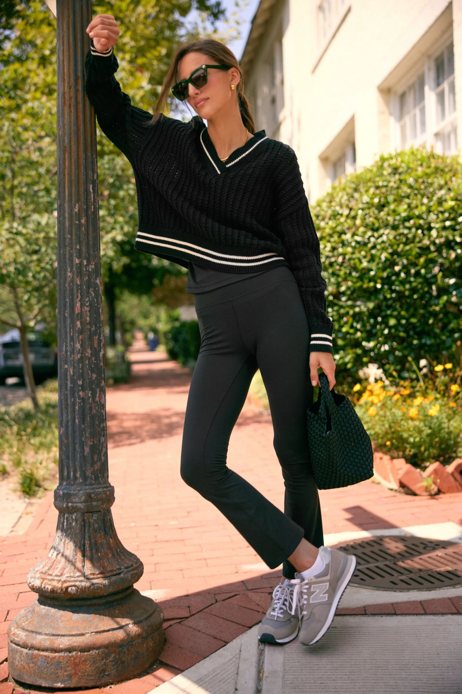 Black High Rise Compression Spandex Millie Yoga Pant 2 Black High Rise Compression Spandex Millie Yoga Pant - Image 2