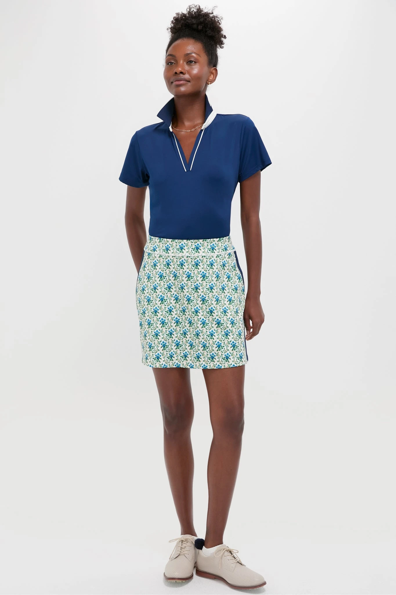 Victorian Lattice 16 Inch Performance Stretch Woven Karrie Golf Skirt 4 Victorian Lattice 16 Inch Performance Stretch Woven Karrie Golf Skirt - Image 4