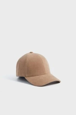 Wyeth Tan Suede Finch Hat