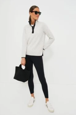 Marine Layer White And Black Corbet Reversible Pullover -Loeffler Randall Store JpBm34AlLP7rBxyn218A66ltvrQVczwd 1