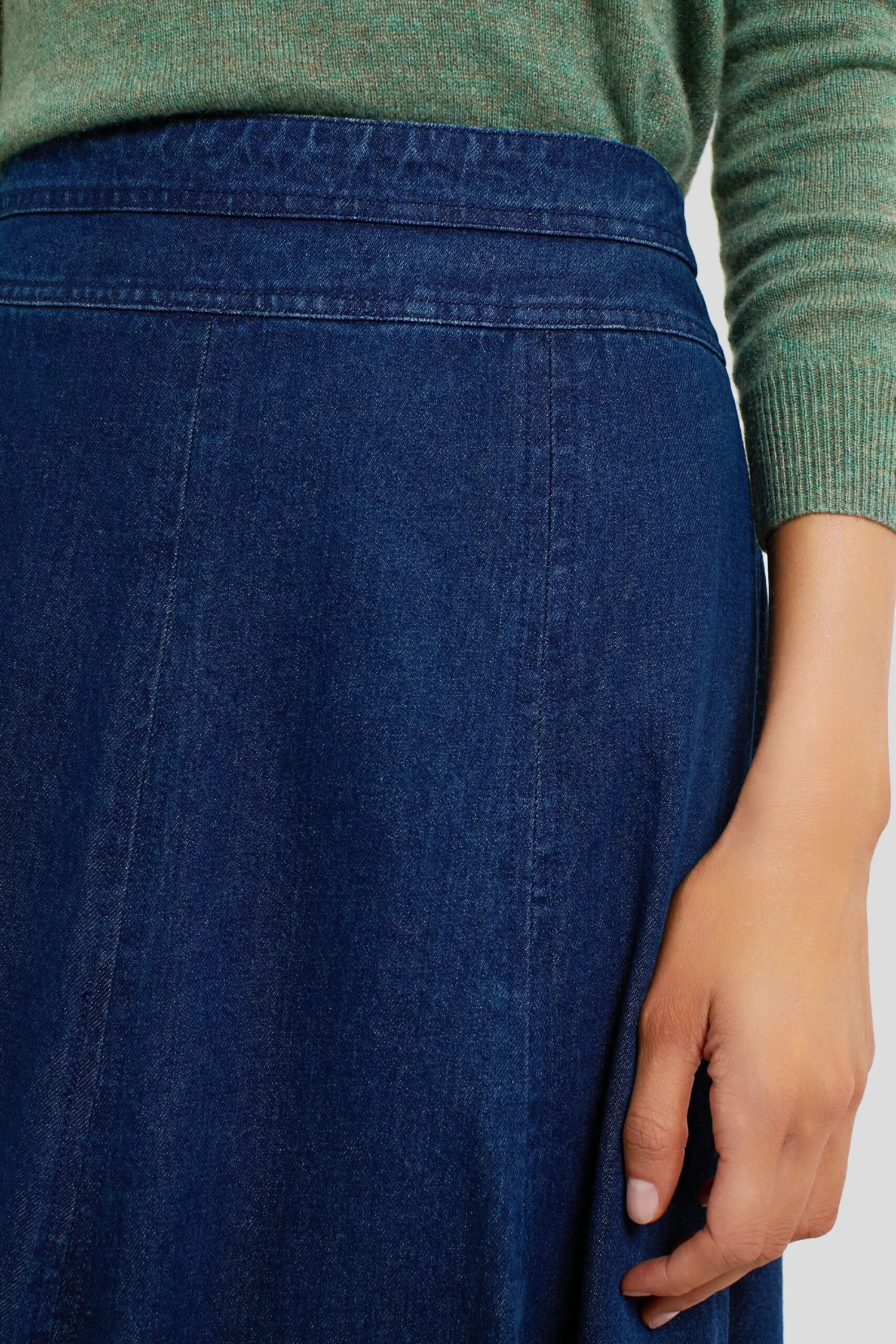 Dark Denim Brynn Skirt 5 Dark Denim Brynn Skirt - Image 5