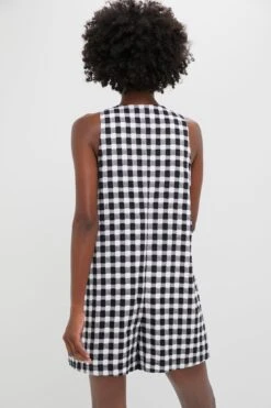 Black Gingham Myla Romper -Loeffler Randall Store JvMEqJBi1uWZ5601y3WQaXi5oI1xxruT 1