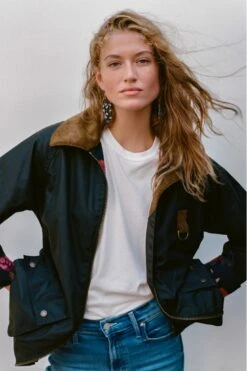 Olive Barbour X Tuckernuck Elodie Wax Jacket