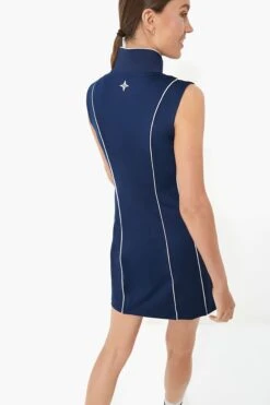 Navy Roxana Half Zip Golf Dress -Loeffler Randall Store K6a01qwyHctAcRgSoD5cRO8mngj0sTyd 1