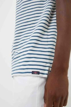 Ivory Breton Stripe Sunwashed Tee Shirt Polo -Loeffler Randall Store KaFlOHpSdR9mWgQWlVi6UDk57oTmQl3m 1