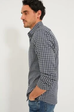 Navy White Check Movement Shirt 8 Navy White Check Movement Shirt -Loeffler Randall Store Kjn5LHgEGo9qIPalgl4M74tZ8zvG14ay 1