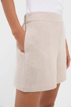 Tan Linen Shipley Shorts -Loeffler Randall Store KtBe28VeHbJK805nmSvqZQNAXlMbi9CB 1