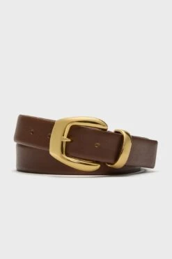 Tobacco And Gold Jordan Belt