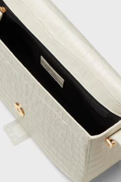 Off White Croc Effect London Bag -Loeffler Randall Store LYubfsXOmZpWOa3LxMDKCtmZN93BQCce 1