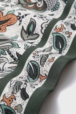 Olive Folk Floral Large Scarf -Loeffler Randall Store LfeMvpaxwokqgcRG4M63avWqq9dtwwOR 1