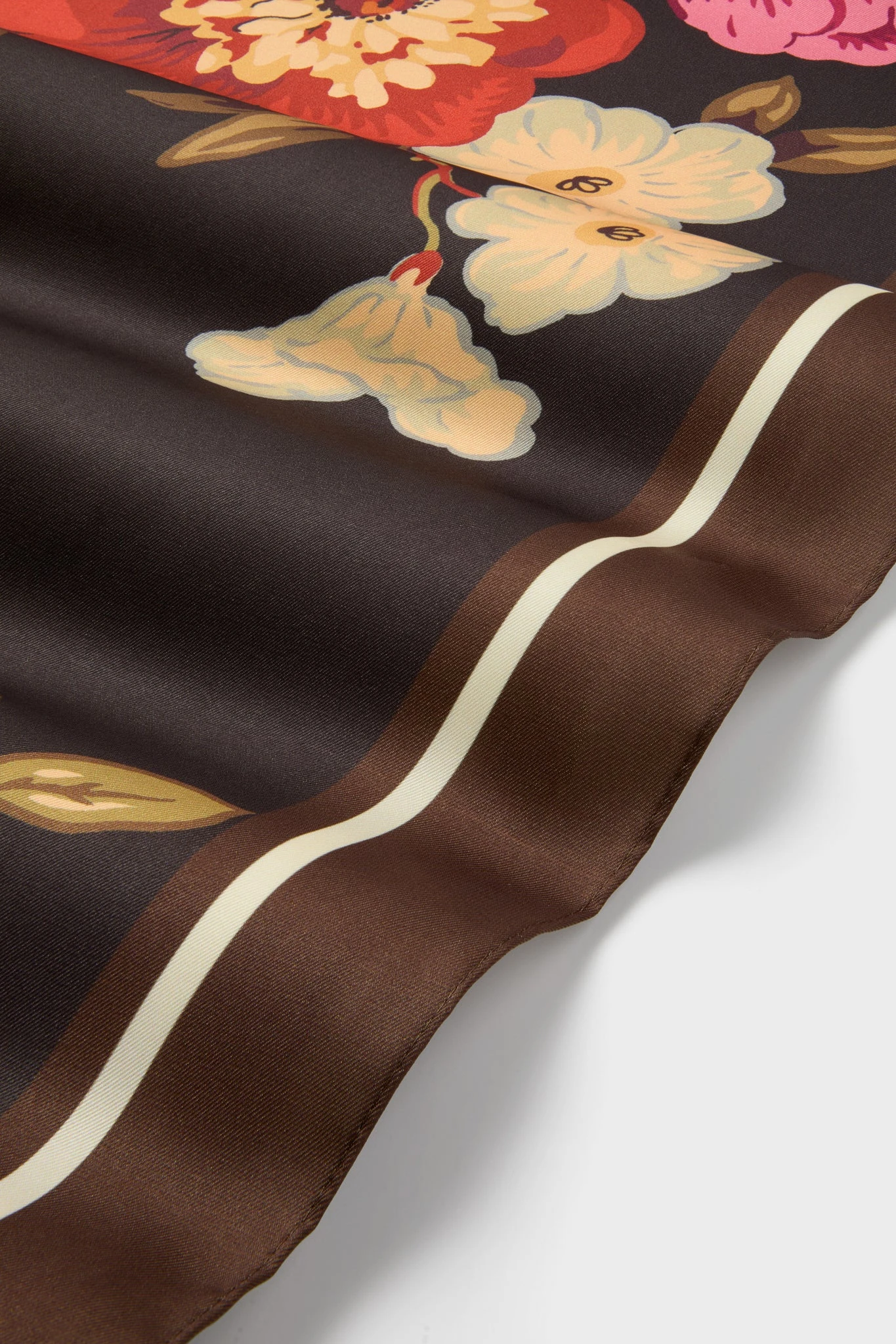 Baroque Floral Large Scarf 4 Baroque Floral Large Scarf - Image 4