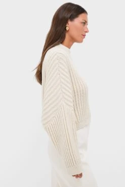 Ivory Bitsy Sweater -Loeffler Randall Store MT4ftGnuhthXoDtYzNjxpznVQ723HRfC 1